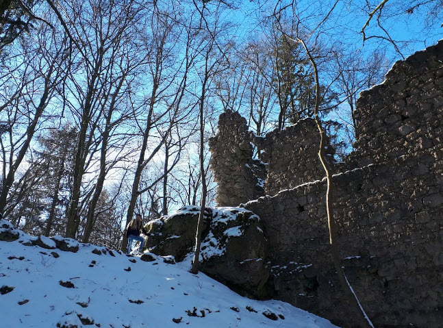 Burgruine Poppberg, Germany